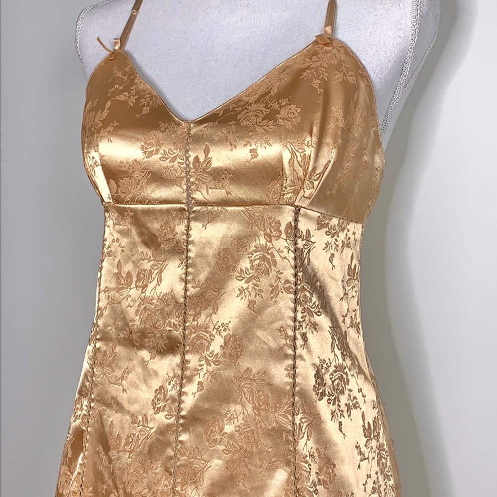 Vintage Victoria’s Secret Gold Slip Dress - Picture 6 of 6